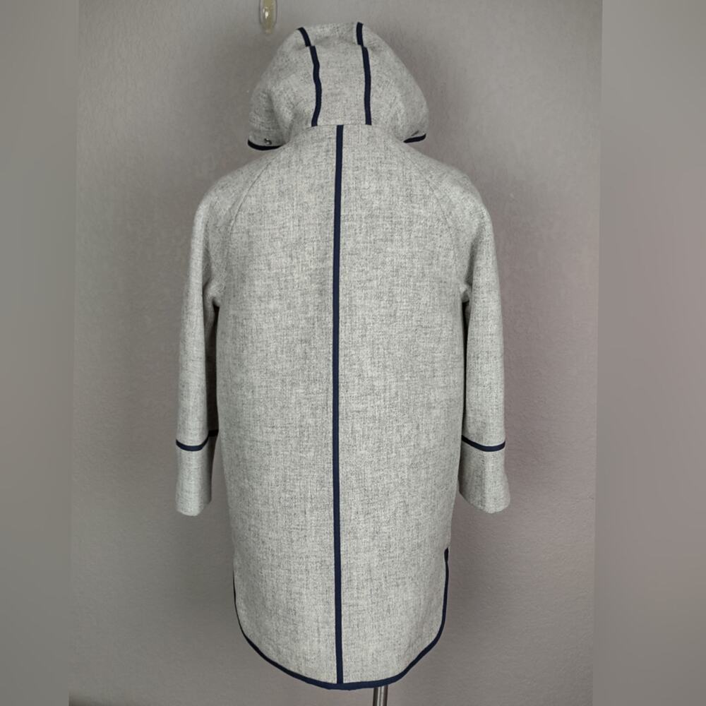 J. Crew Summit Parka in Italian Stadium-Cloth Wool Coat Size 4P - Picture 15 of 15